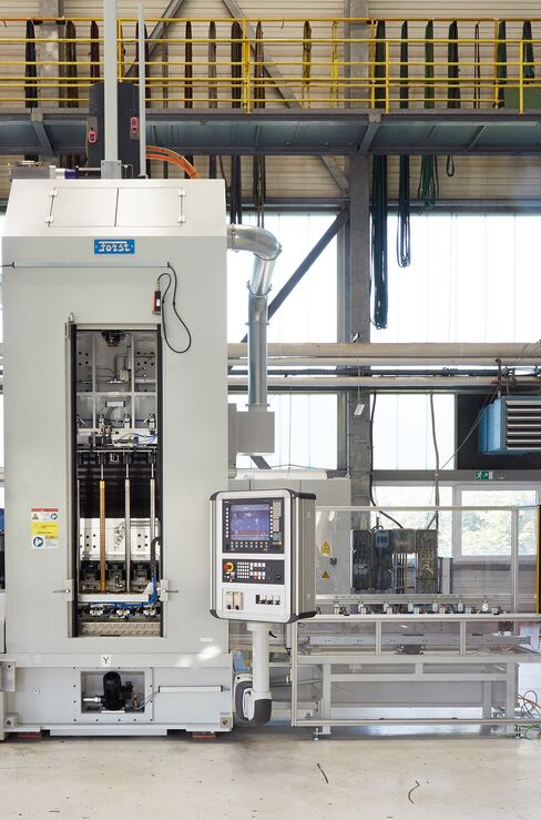 Innenräummaschine RISH 16x1750x400 mit vier Räumstationen