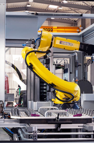 Roboter zum automatischen Werkzeugwechsel