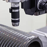 Optische Überprüfung einer Drallräumbuchse