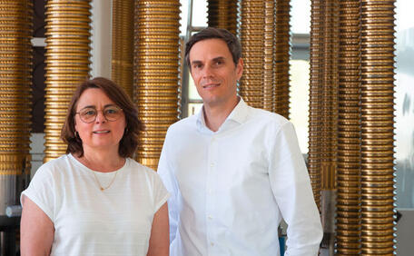 Die FORST-Geschäftsleitung: Alexandra Heesen und Dr. Patrik Vogtel